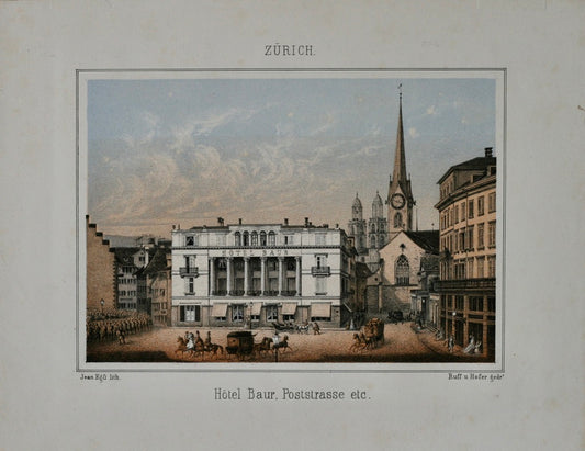 Zurich - Paradeplatz, Hotel Savoy