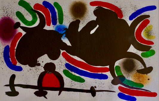 Joan Miró - Original color lithograph
