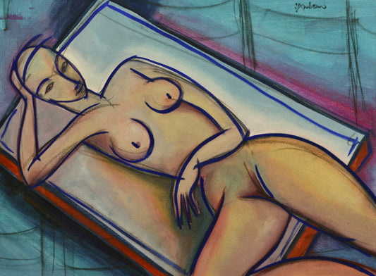 Charles Sambono - The lady in blue
